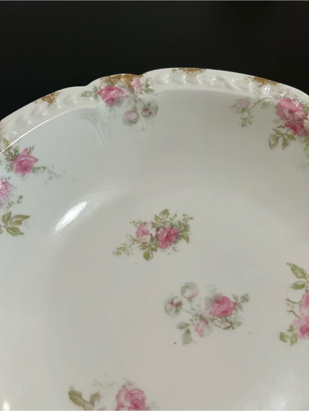 🔻🔻🔻sale Vintage Haviland Limoges Fine China Serving Bowl